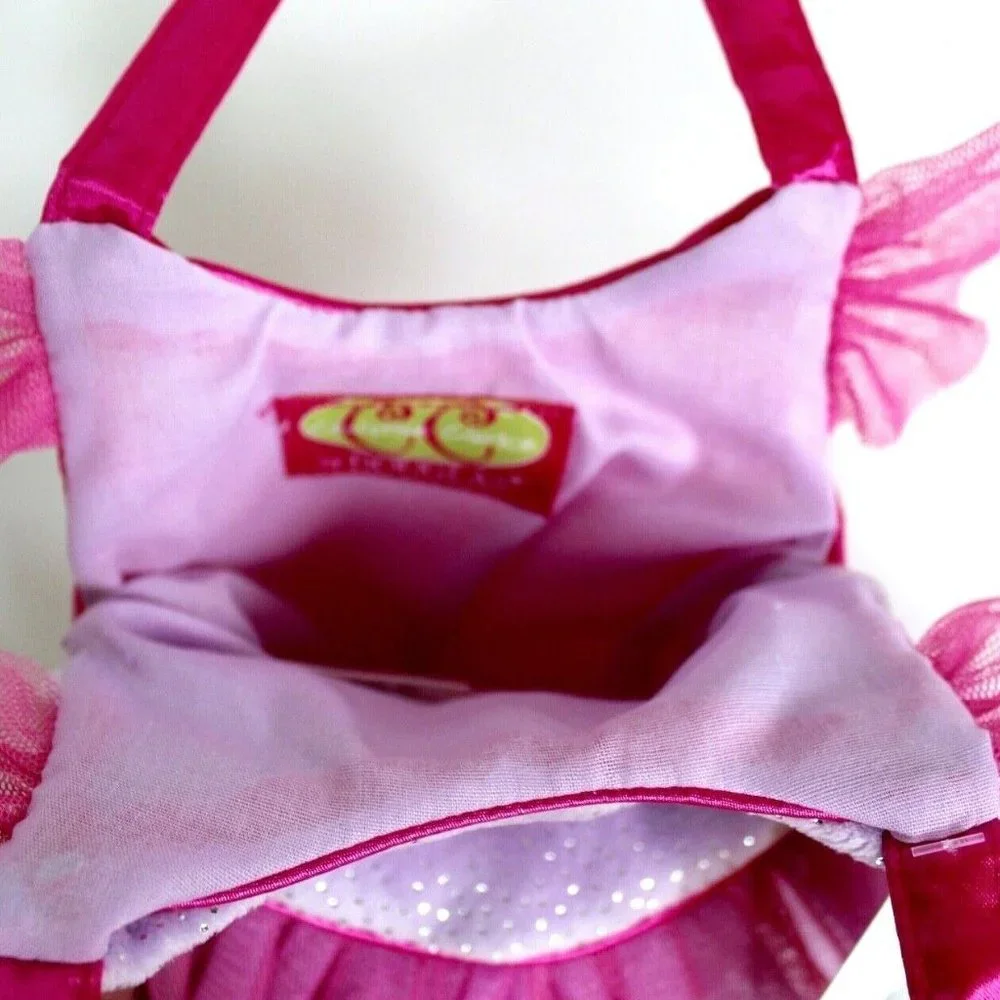 Douglas Christine Clarke Sassy Kids Slippers Tutu Bag - Pink/Purple